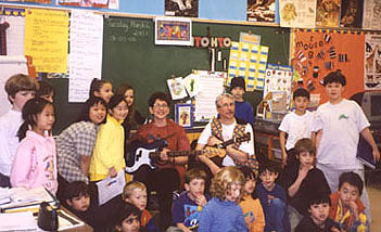 AT SIMON FRASER ELEMENTARY - 2001