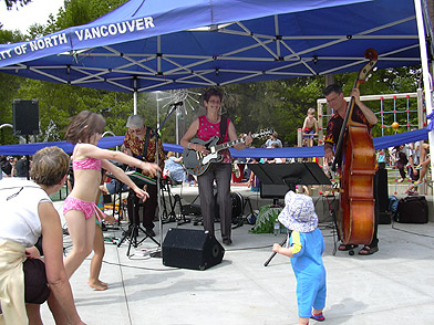 Mahon Park Opening in North Van - 2004