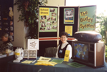 SPREADING THE WORD AT A CONFERENCE - 1997